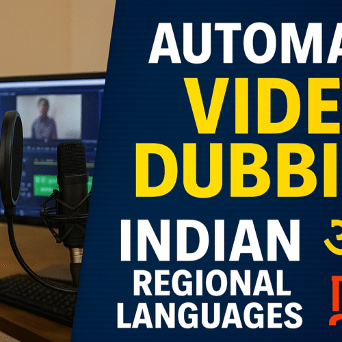 AR-010-Automatic Video Dubbing for Indian Regional Languages